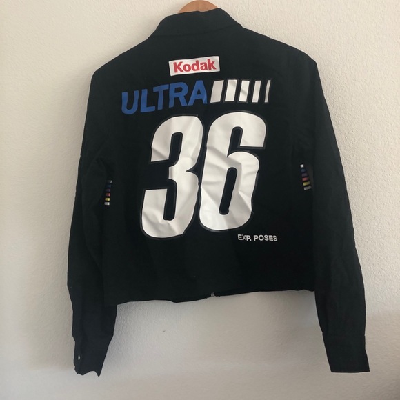 NWT Forever 21 Black Kodak Jacket - Picture 4 of 5